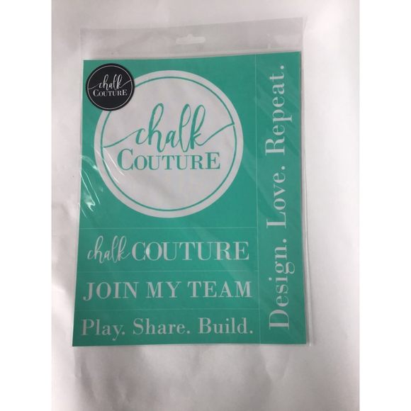 Chalk Couture Stencil - Picture 1 of 1